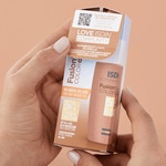 medium colour facial sun cream Fusion Water SPF50 high protection doser 50 ml for all skin types