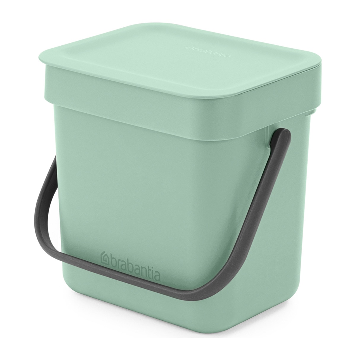 Balde do Lixo para Reciclagem Sort&Go 3 L Verde-claro-3