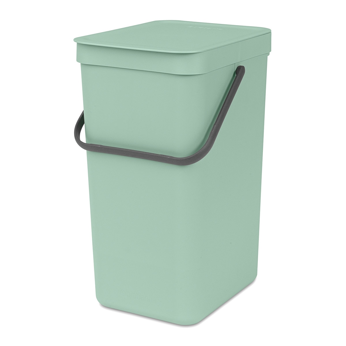 Cubo de basura para reciclar Sort&Go 16L Brabantia Verde claro-3