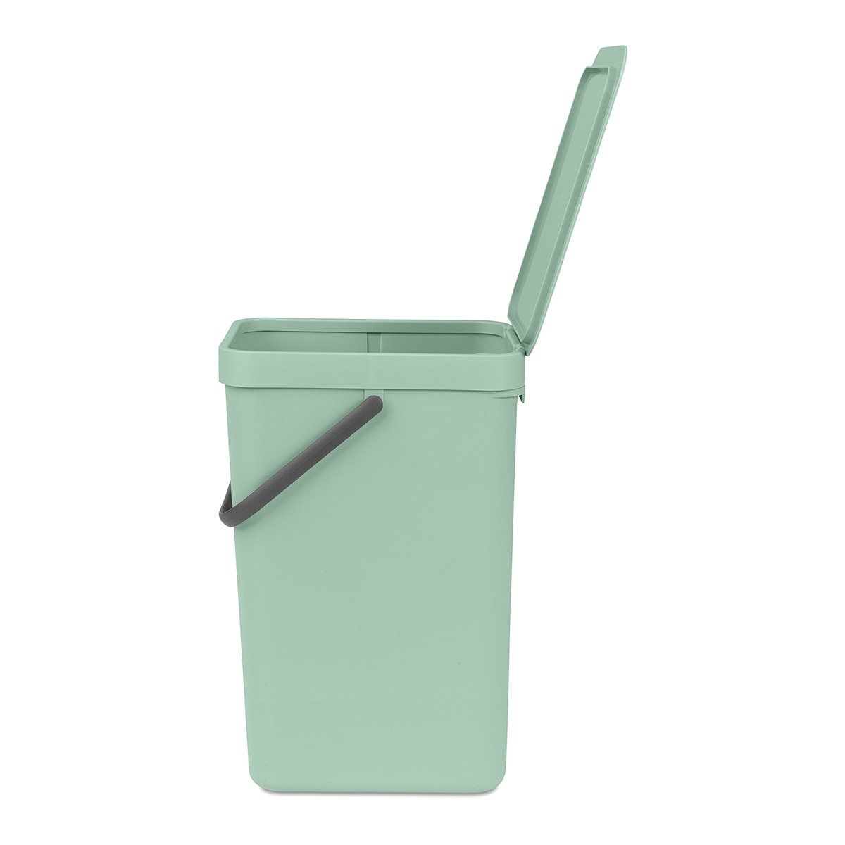 Cubo de basura para reciclar Sort&Go 16L Brabantia Verde claro-2