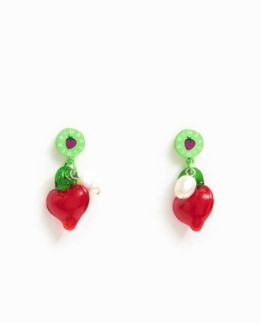 Pendientes fruta verde · Bimba y Lola · El Corte Inglés
