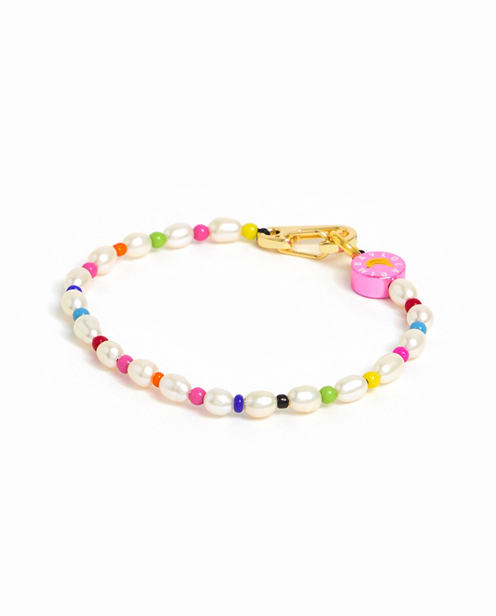 Pulsera perlas abalorios fruta · Bimba y Lola · El Corte Inglés