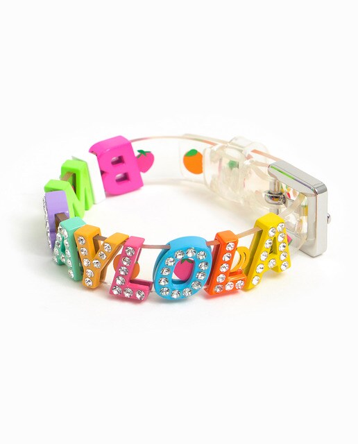 Pulsera transparente frutas · Bimba y Lola · El Corte Inglés