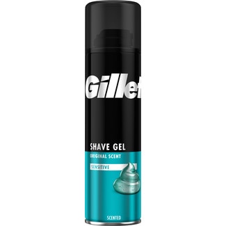 Gel de Barbear para Pele Sensível embalagem 200 ml - Gillette