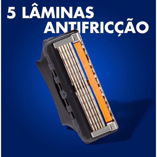 Máquina de Barbear + Recarga embalagem 2 unidades