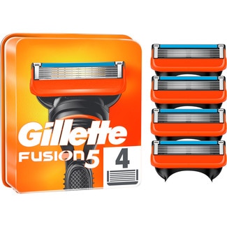 Máquinas Recargas embalagem 4 unidades - Gillette Fusion 5