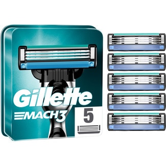 Máquinas Recargas embalagem 5 unidades - Gillette Mach 3