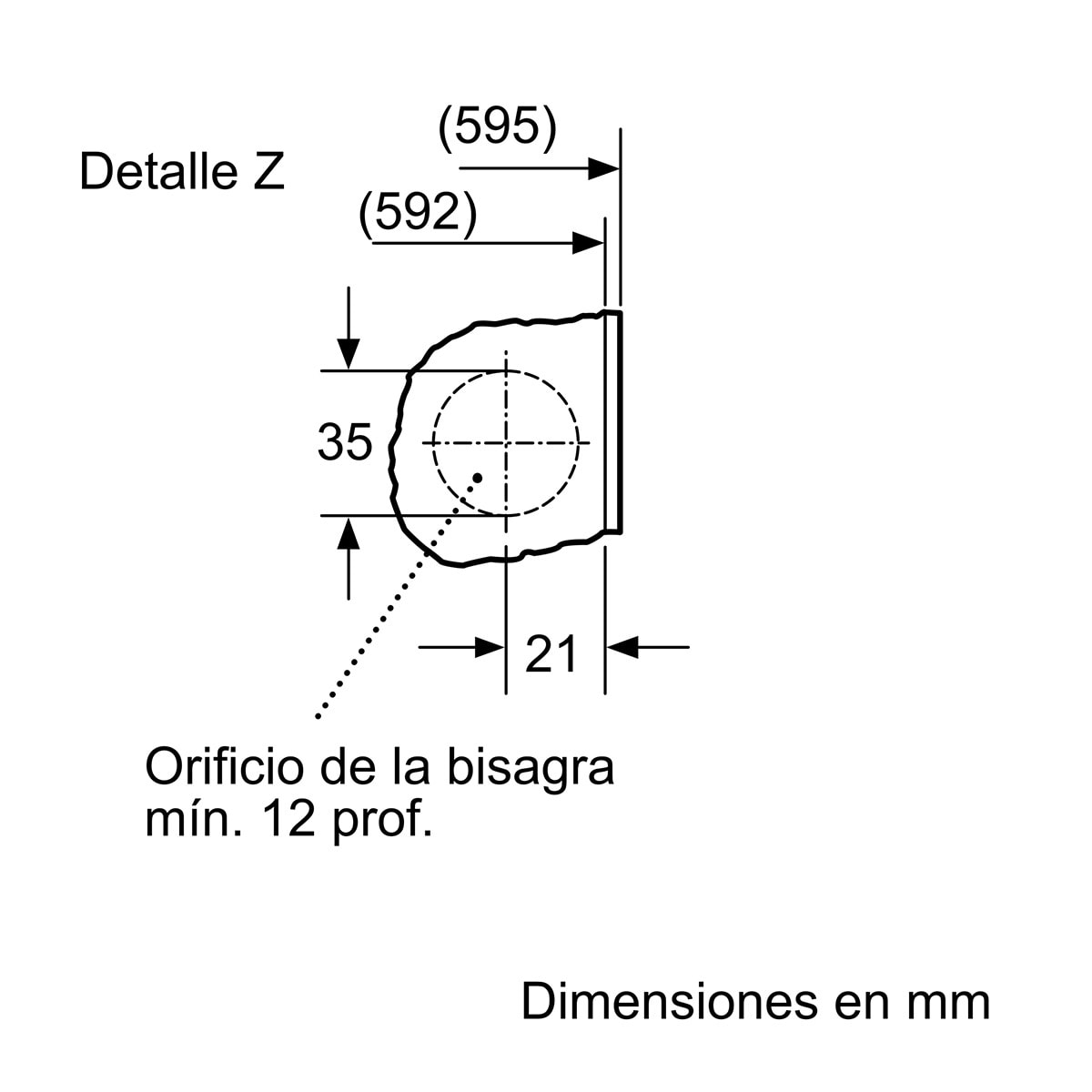 Máquina de Lavar Roupa Encastrável Bosch Série 6 WIW28302ES Carga Frontal de 8 kg e 1400 rpm - Branco Pastel 7