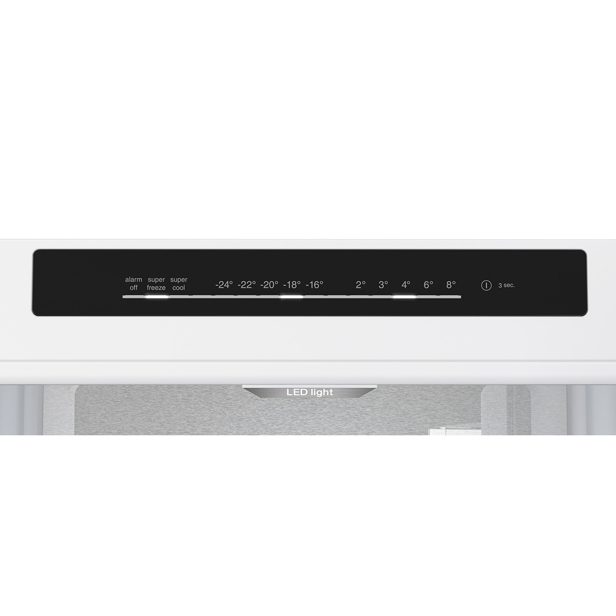 Frigorífico Combi Bosch No Frost - KGN39LBCF Cristal negro-7
