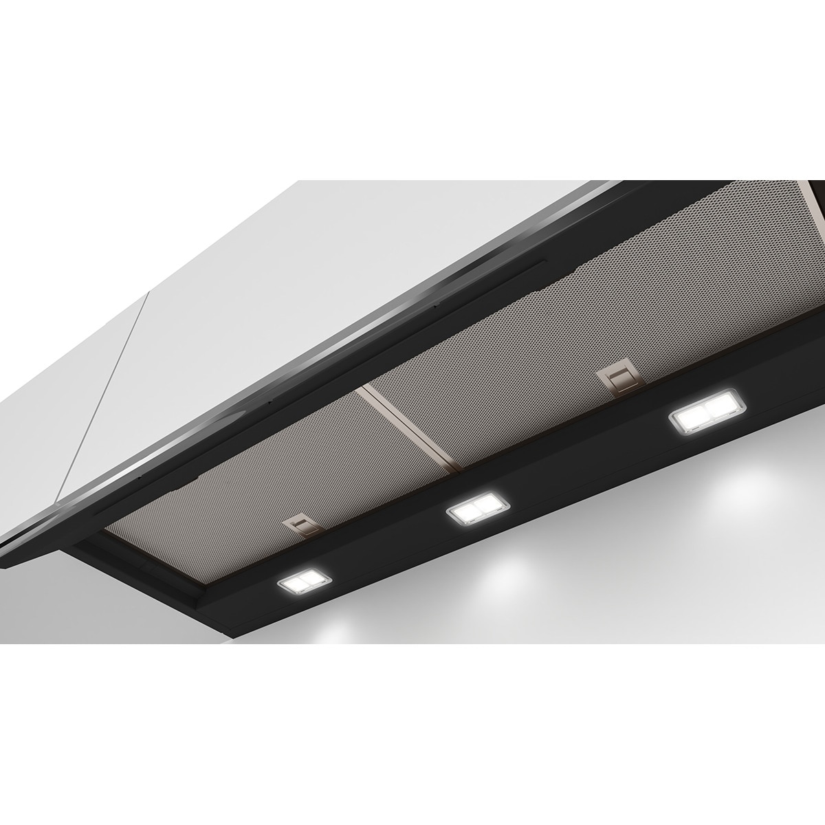 Exaustor de Parede Bosch Série 6 Design Integrado DBB97AM60 com 4 Velocidades e de 90 cm - Preto Vidro preto-3