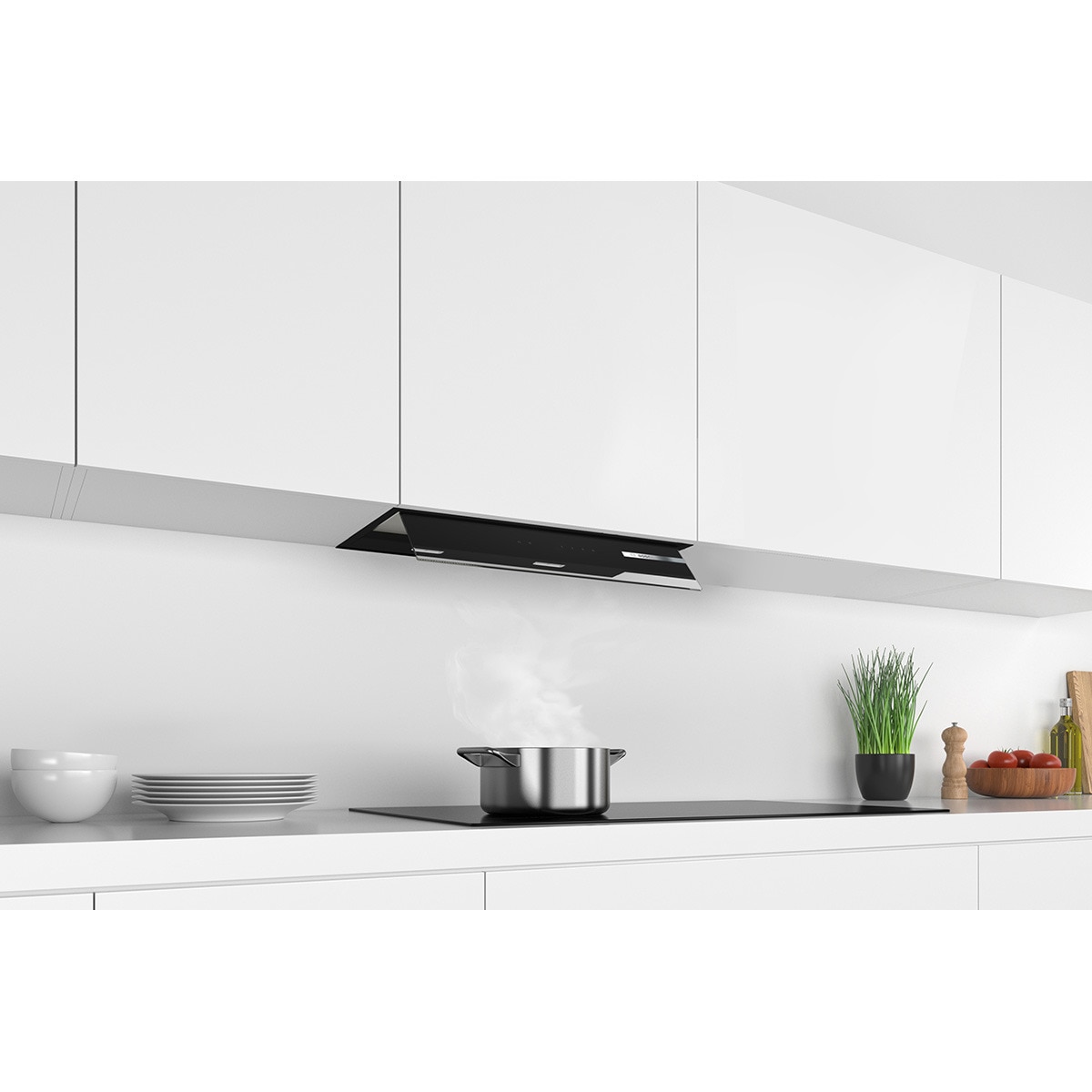 Grupo filtrante  Bosch 4 niveles de extracción - DBB67AM60 Cristal negro-8