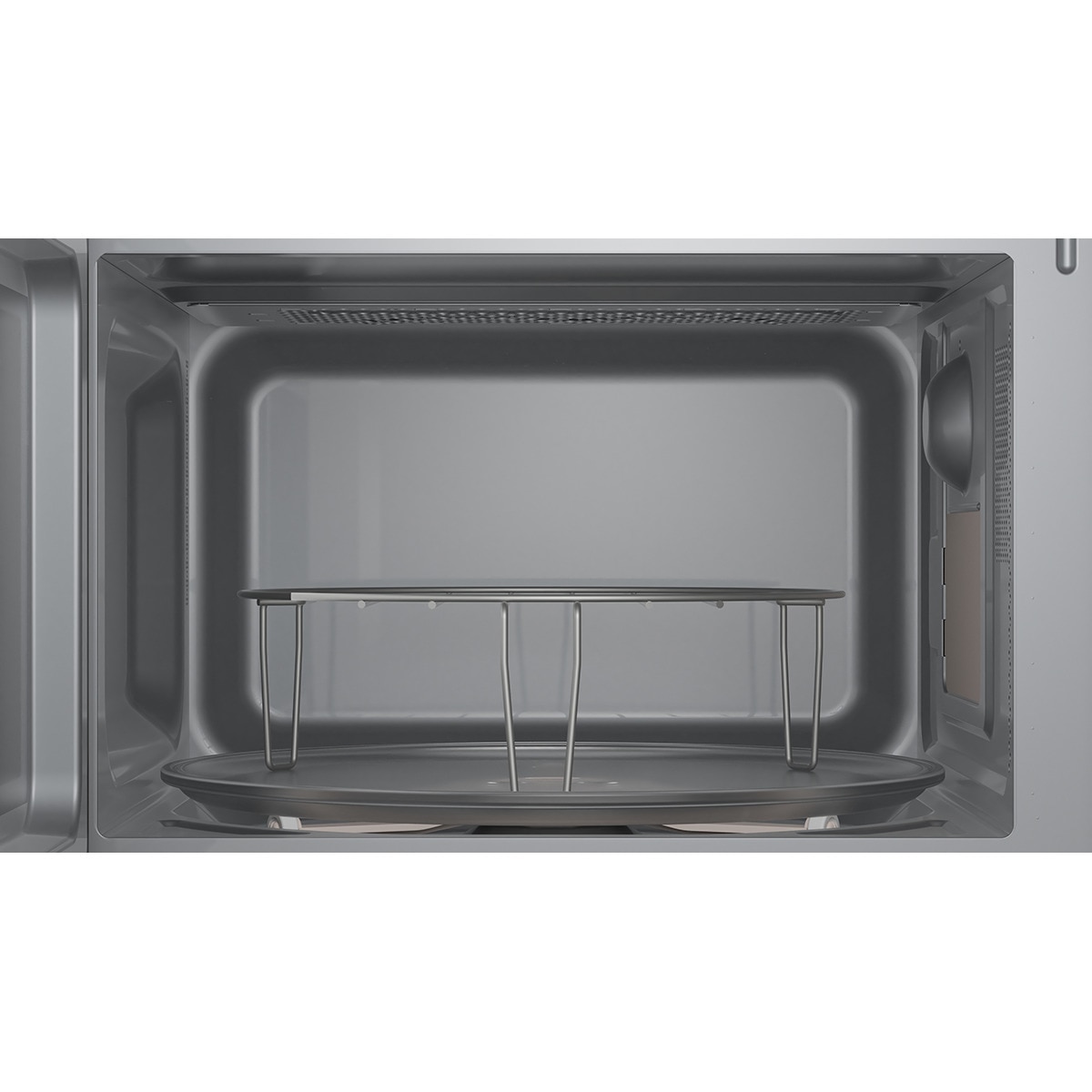 Microondas Bosch 20 litros y grill Master Chef- FEL023MS2 Inox / Negro-5