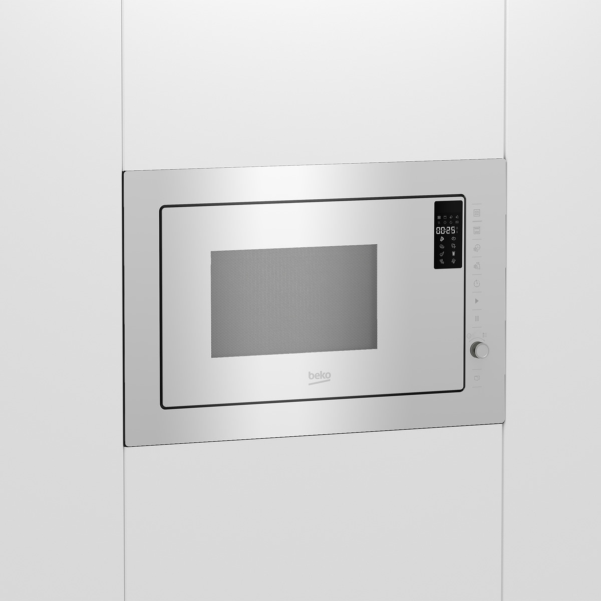 Microondas integrable Beko 25 litros y grill - BMGB 25332 Blanco-2