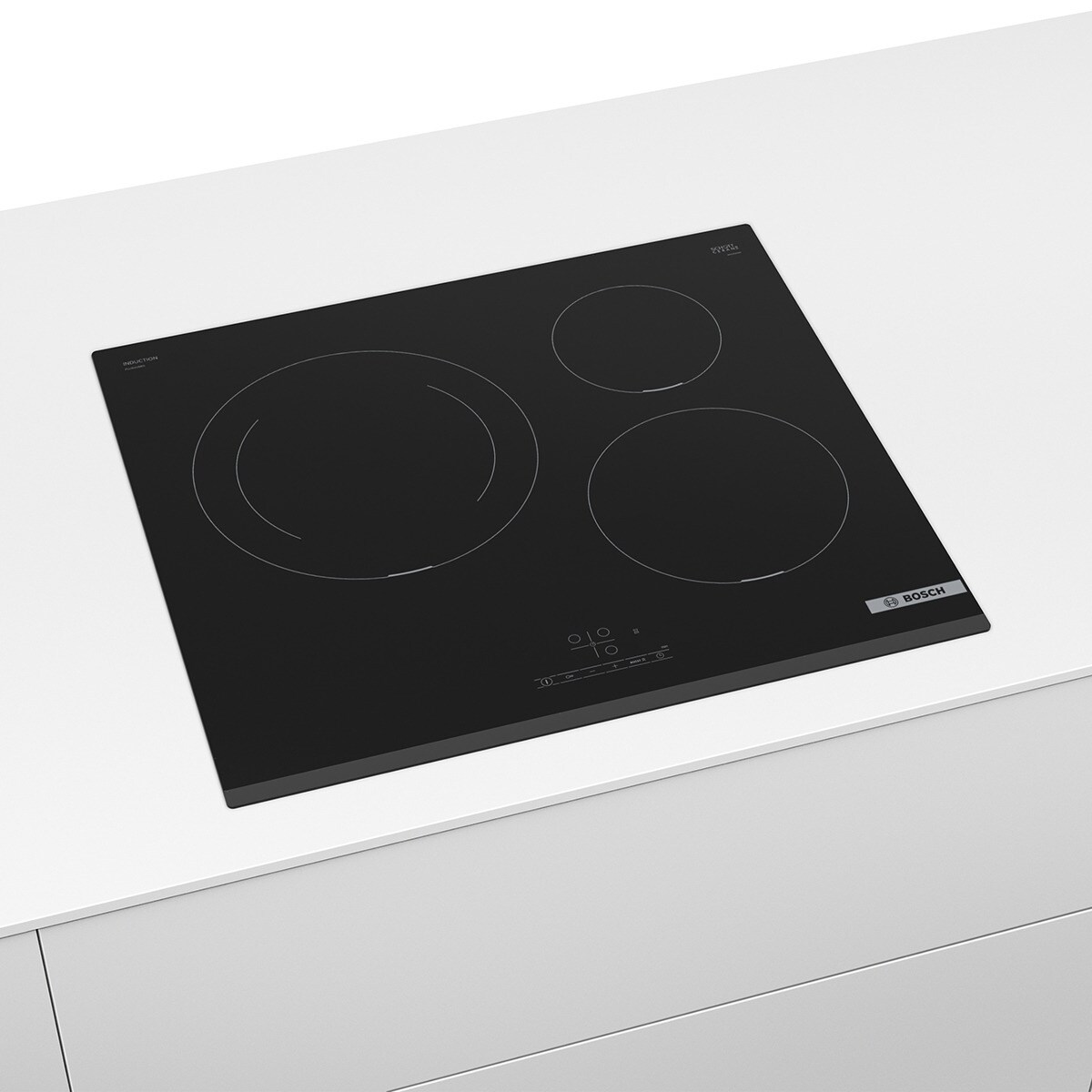 Placa inducción Bosch 3 zonas de cocción - PUJ631BB5E Negro-5