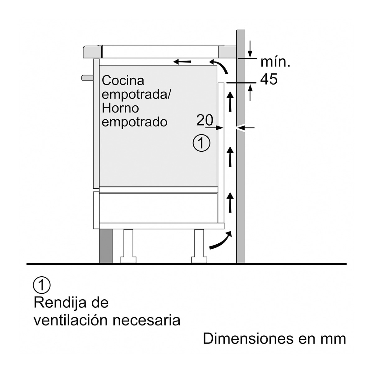 Placa inducción Bosch 3 zonas de cocción - PUC611BB5E Negro-7