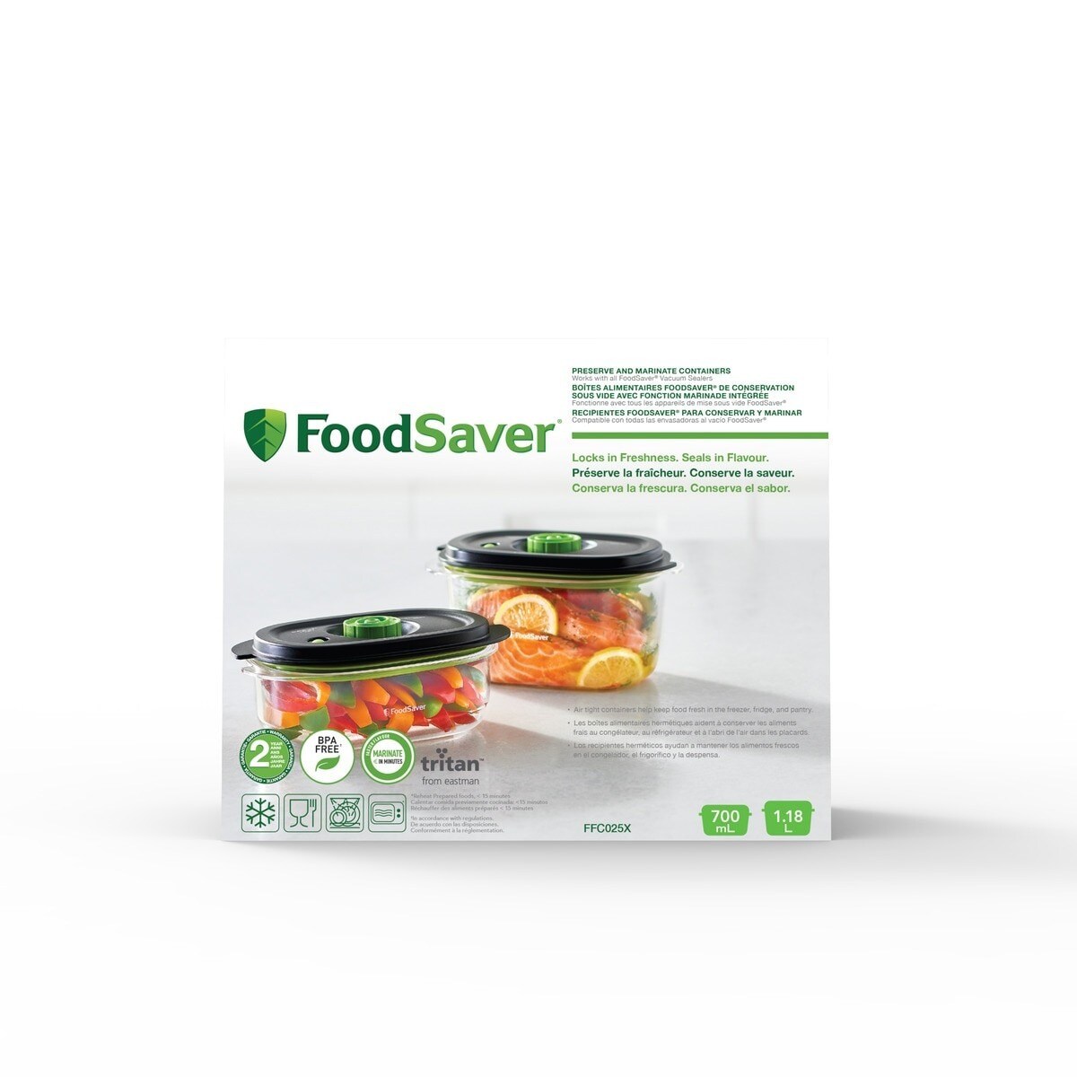 Acessório Caixas de Vácuo FoodSaver® FFC025X - 1 Unidade 5