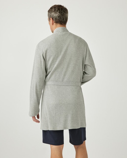 Bata de hombre lisa gris · Emidio Tucci · El Corte Inglés