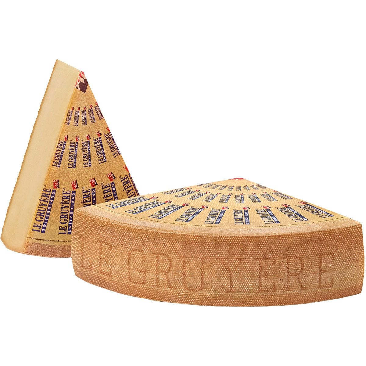 queso suizo de vaca de pasta prensada y cocida elaborado con leche cruda Reserva 12 -15 meses DOP Gruyére