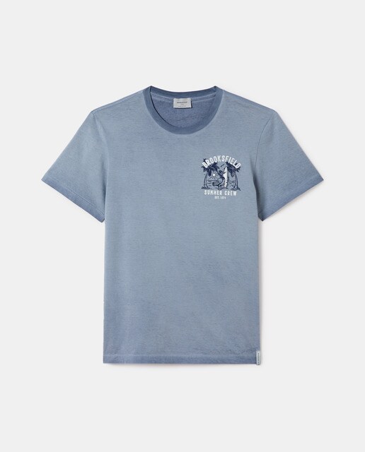 Camiseta de hombre de manga corta · Brooksfield · El Corte Inglés