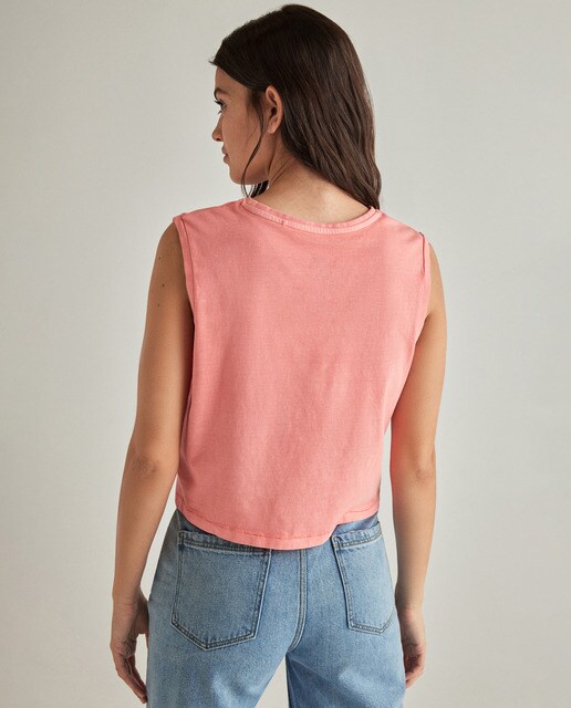 Camiseta de mujer corta sin mangas · Green Coast · El Corte Inglés