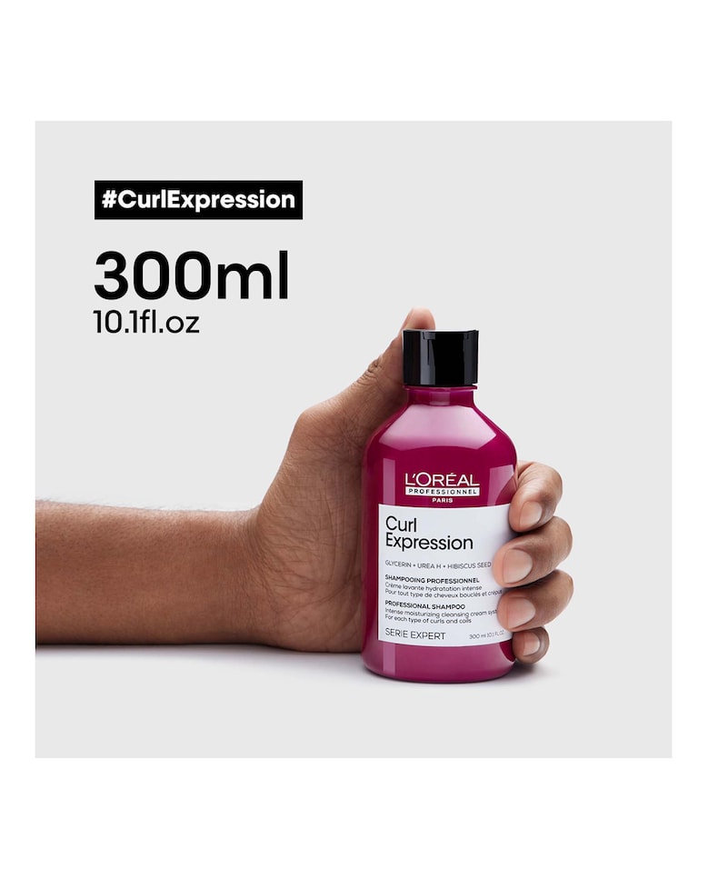 Champú crema limpiadora intensamente hidratante Curl Expression 300 ml L'Oreal Professionnel 4