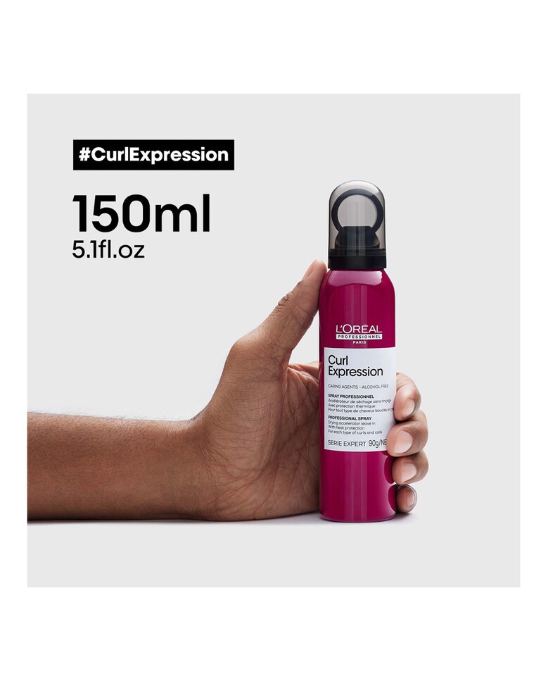 Spray acelerador de secado Curl Expression 150 ml L'Oreal Professionnel 4