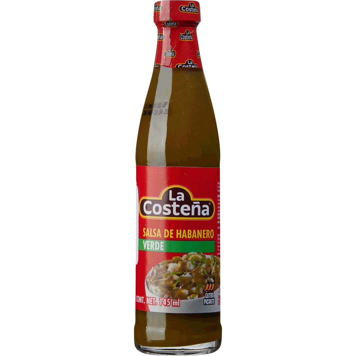 Molho de Chilli Habanero Verde garrafa 150 g