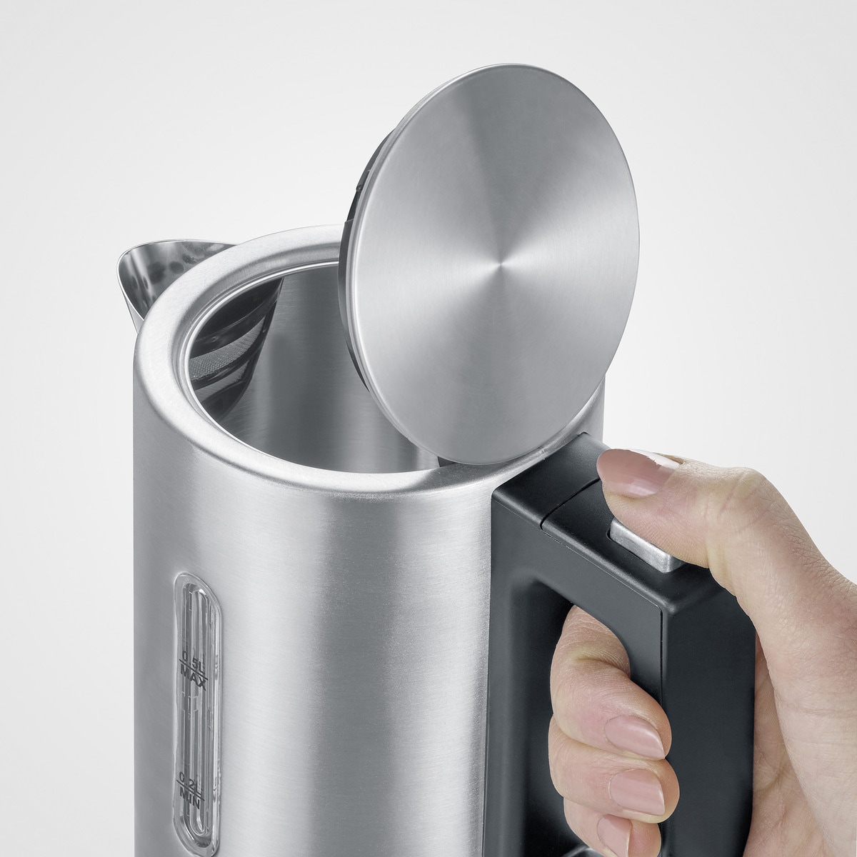 Jarro Elétrico Severin WK 3647 de 1100 W e Capacidade de 0,5 Litros - Inox Inox-3