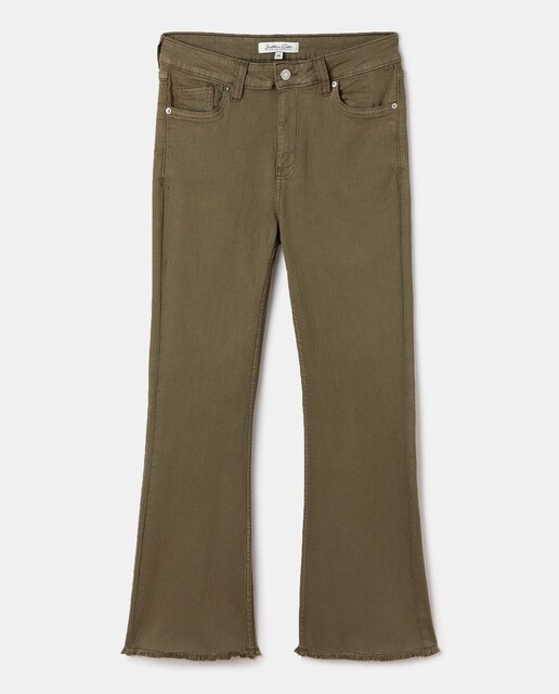 Pantalón de mujer liso ancho · Southern Cotton · El Corte Inglés