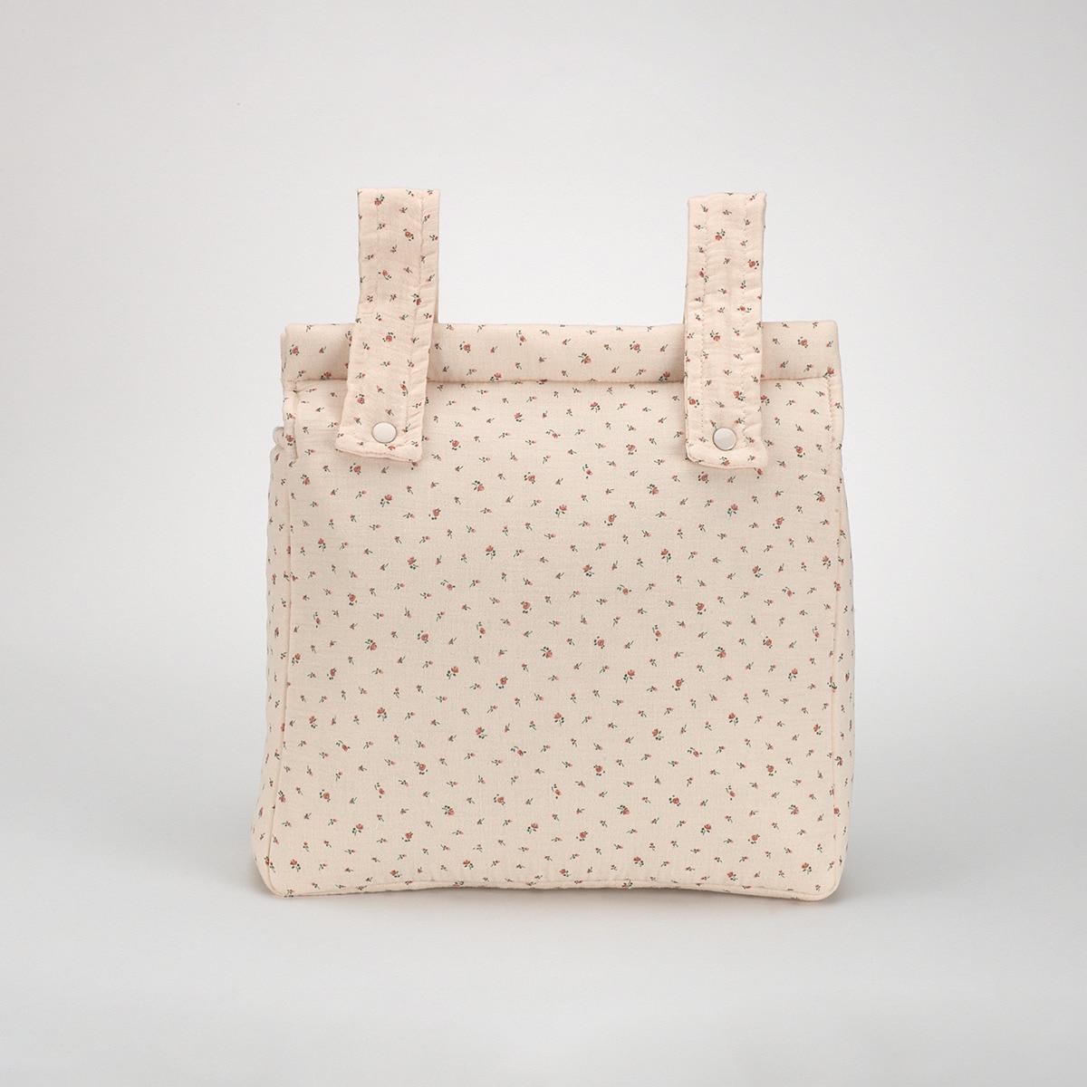 Bolso panera Flowers Rosa-1