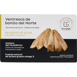 Ventresca de Atum em Azeite lata 80 g - Club Del Gourmet