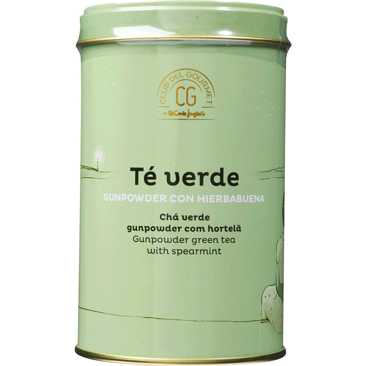 Chá Verde com Hortelã Pimeta lata 100 g