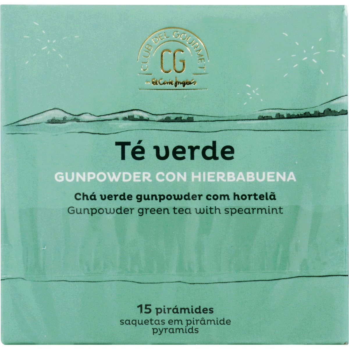 Chá Verde Gunpowder com Hortelã embalagem 33,7 g