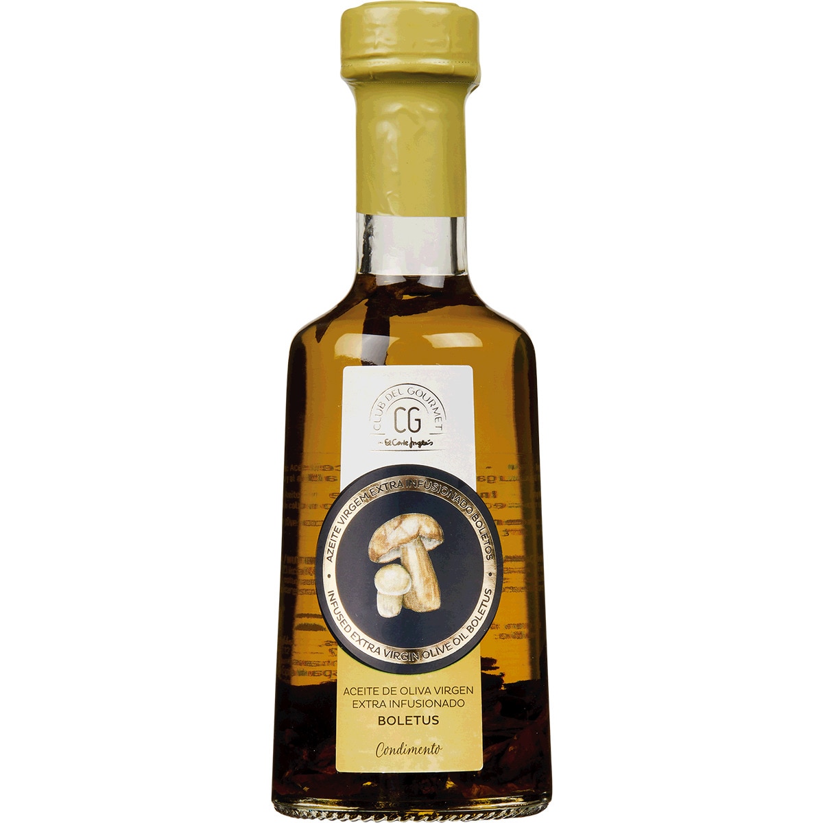 Azeite Virgem Extra com Infusão de Cogumelos garrafa 250 ml
