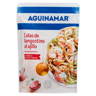 Miolo de Camarão ao Alho embalagem 105 g - Aguinamar