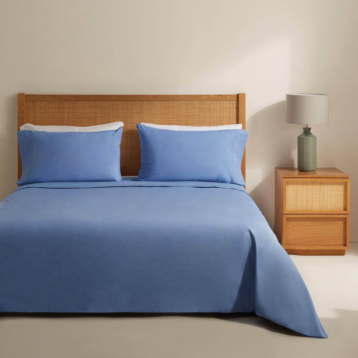 Housse de couette en percale de poly 180 fils