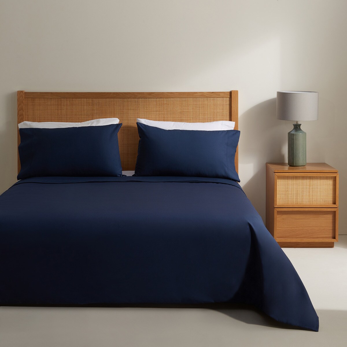 Housse de couette en percale de poly 180 fils