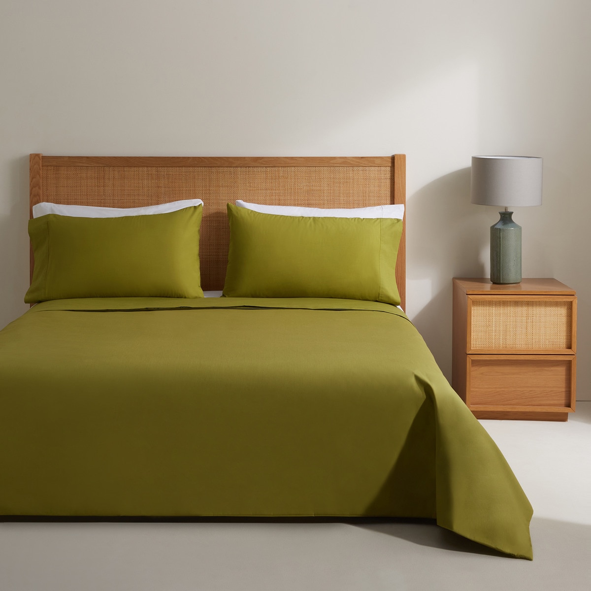 Housse de couette en percale de poly 180 fils