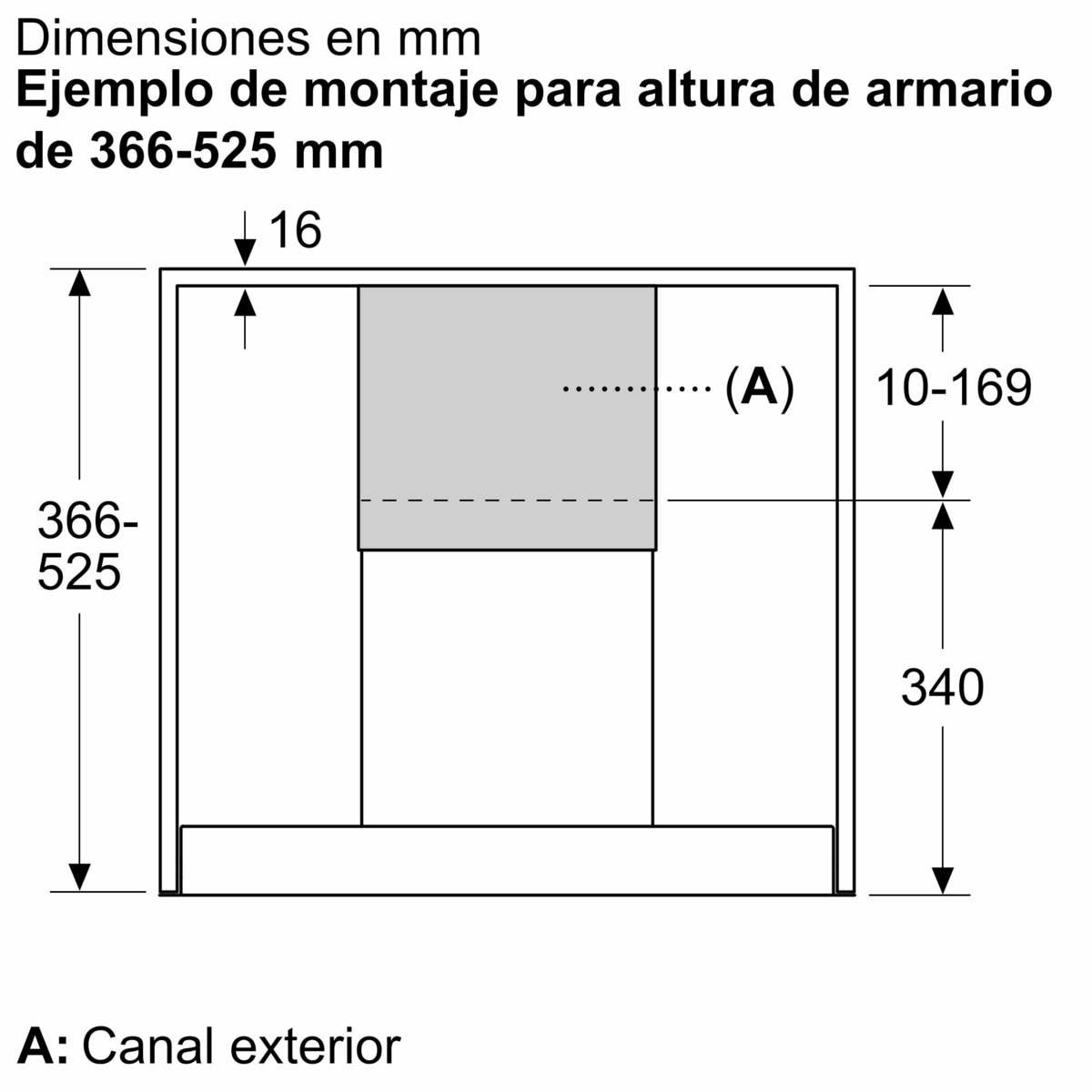 Prolongador Balay para campana - DWZ1IB6N1 4