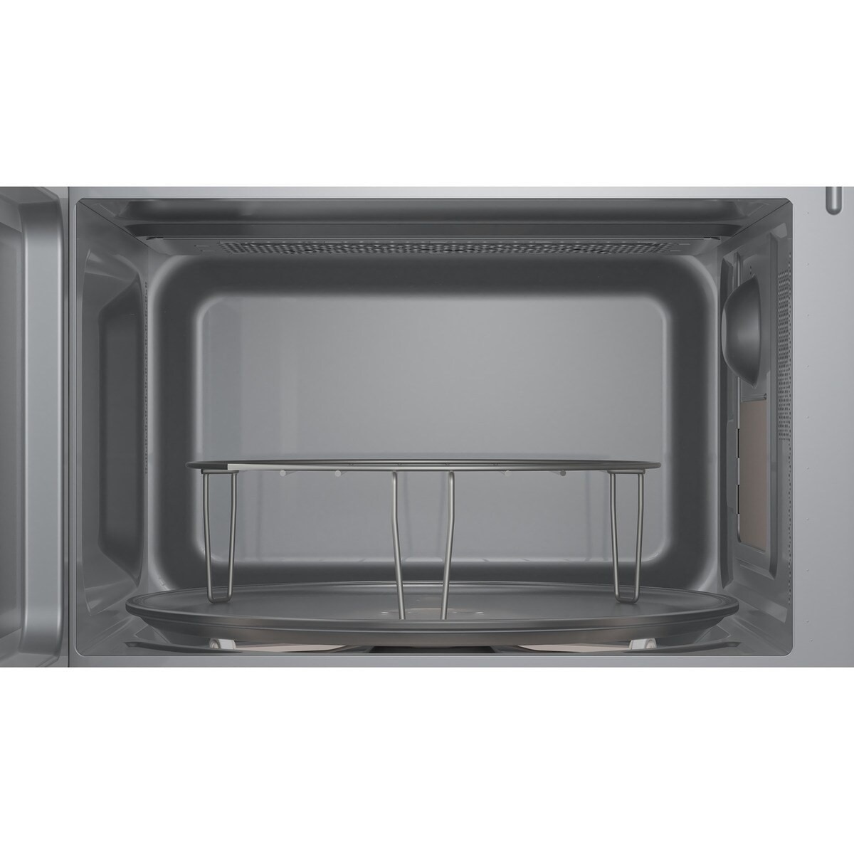 Micro-ondas com Grill Encastrável Siemens iQ300 BE623LMB3 Hidrolítico de 800 W e Capacidade de 20 Litros - Preto Preto-2