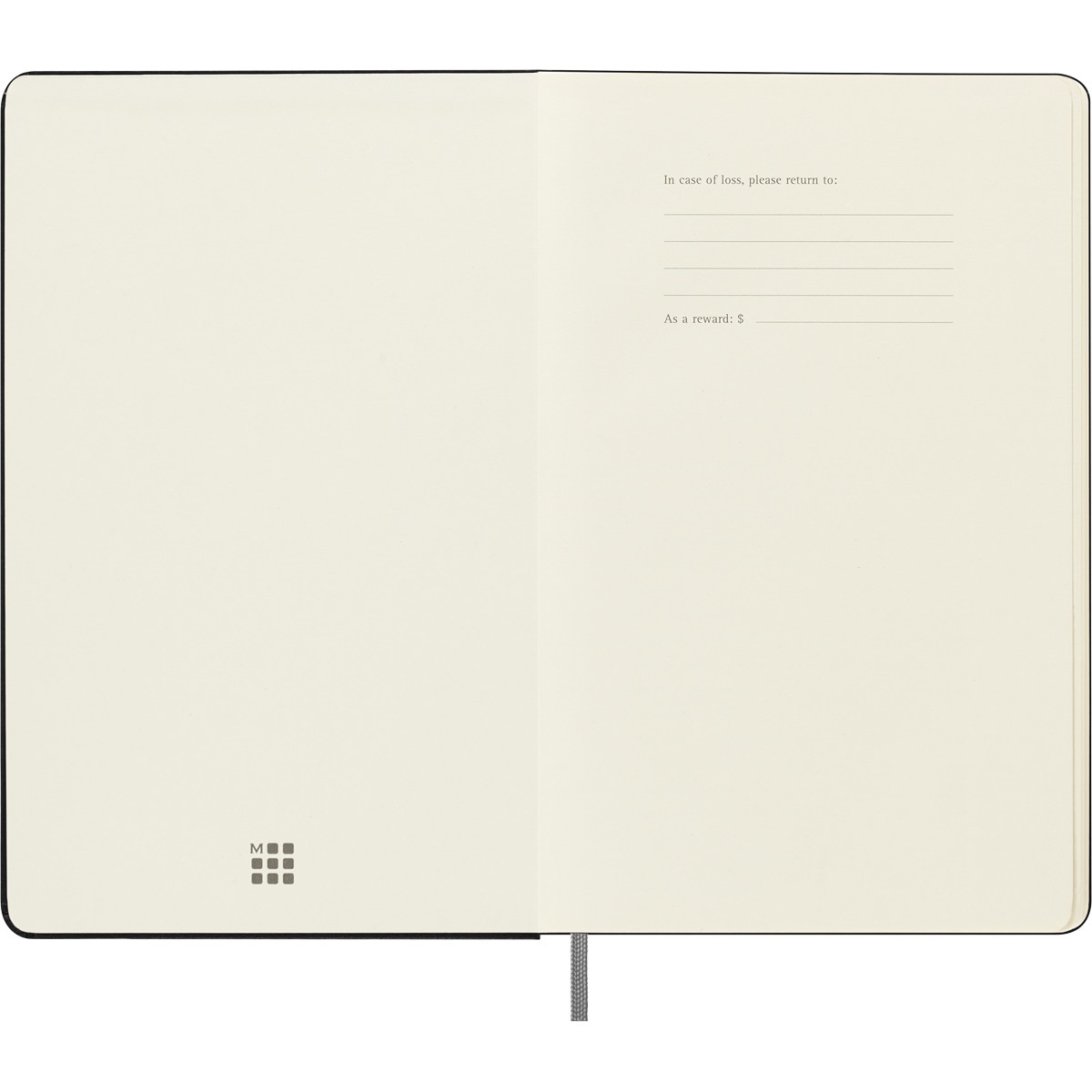 Caderno Paper Tablet Capa Dura Folhas Pautadas - Preto Preto-2