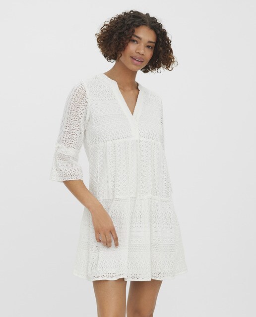 Vestido corto con volante · Vero Moda · El Corte Inglés