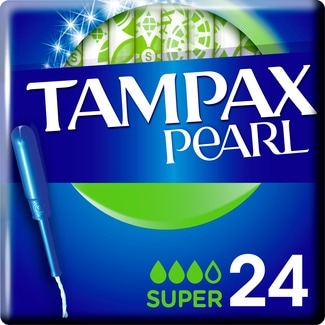 Tampões Super embalagem 24 - Tampax Pearl