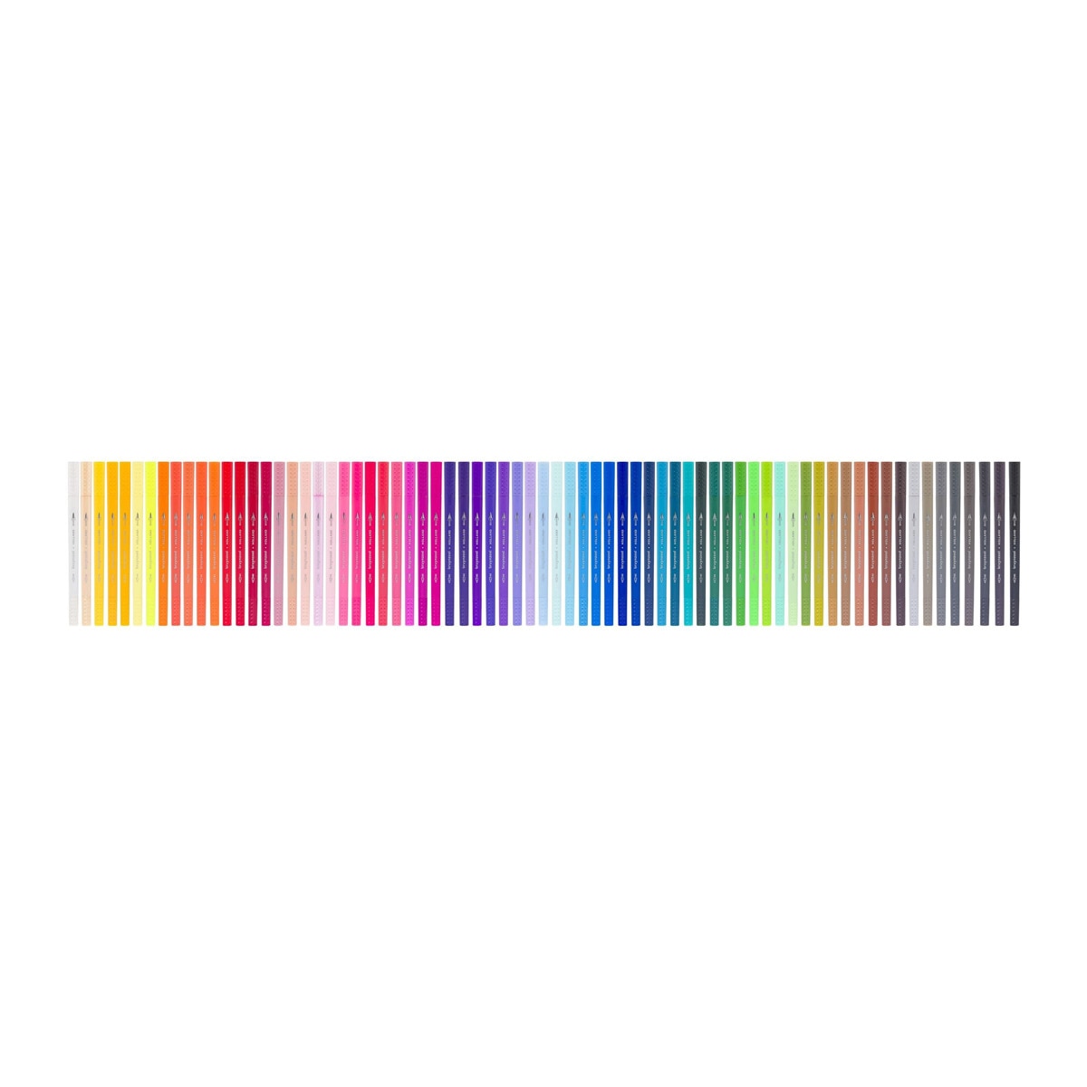 Caja Metálica 62 Rotuladores Doble Punta Pincel y Punta Fina Bruynzeel Multicolor Multicolor-2