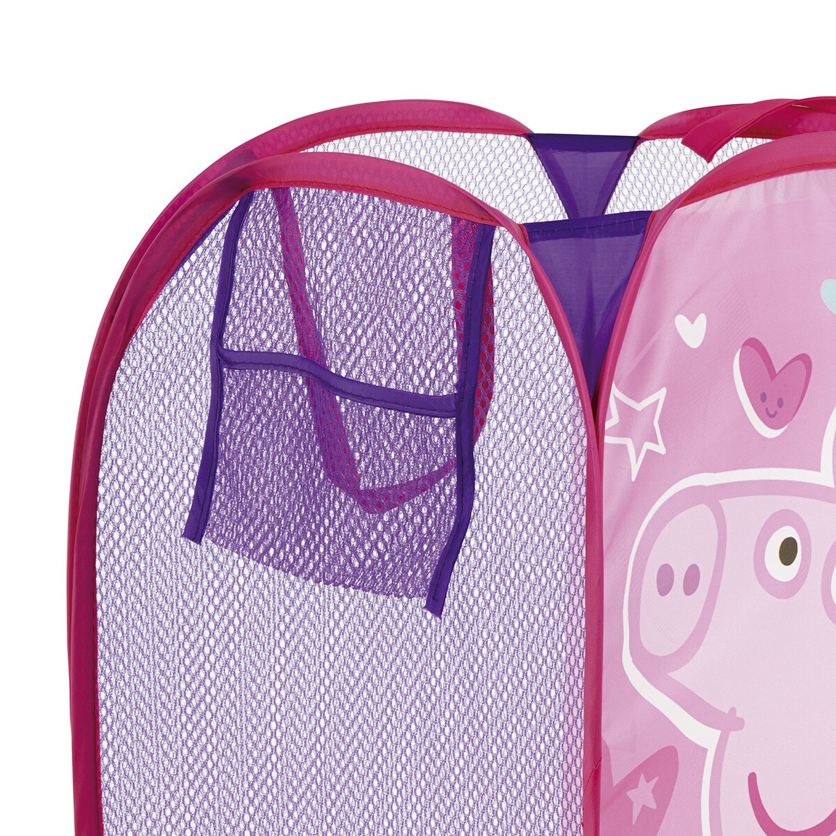 Contenedor rect. 36x36x58cm Peppa Pig Rosa-4