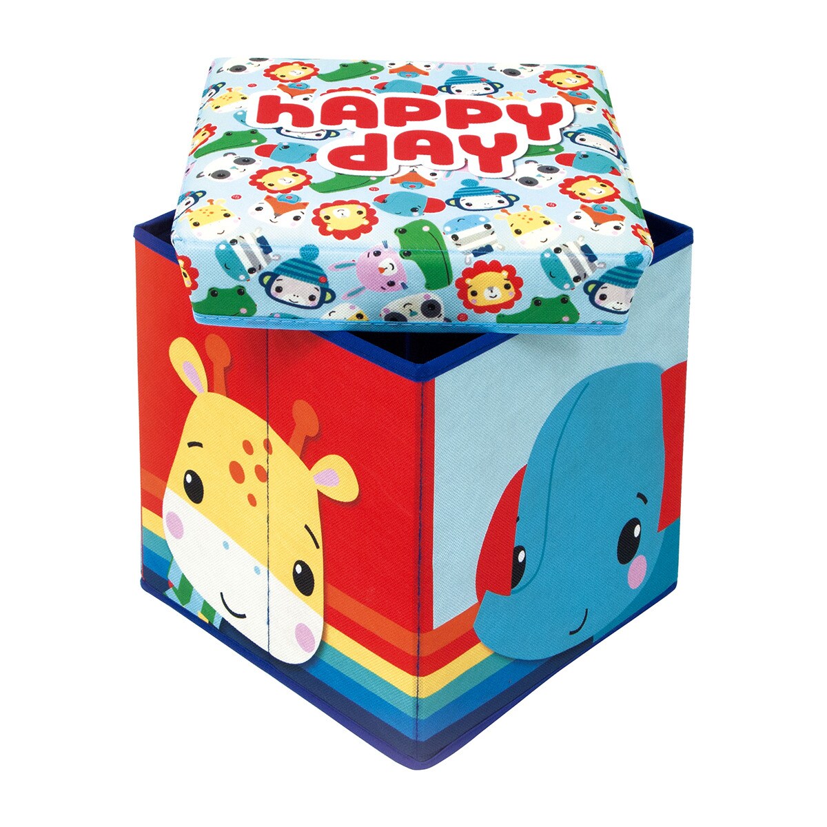 Taburete/contenedor. 30x30x30cm fisher-price Multicolor-2
