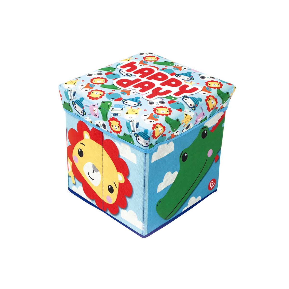 Imagen 0 de Taburete/contenedor. 30x30x30cm fisher-price