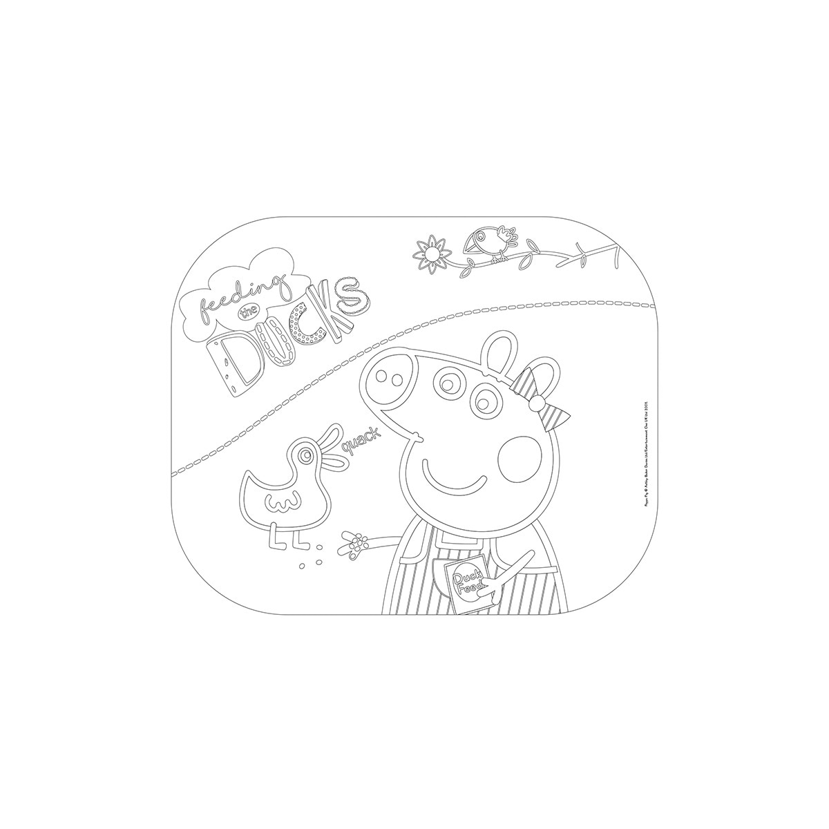 Set 2 viseras sol+lamina Peppa Pig Rosa-3