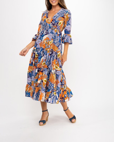 Vestido estampado — oferta en Primeriti