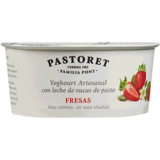 Iogurte Artesanal de Morango embalagem 125 g - El Pastoret